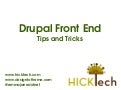 Drupal Front End PHP