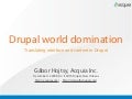 Multilingual Drupal presentation from "Do it With Drupal"