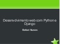 Desenvolvimento web simples com Python e DJango
