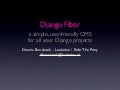 Django Fiber - a simple, user-friendly CMS for all your Django projects