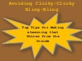 Avoiding the Trap of Clicky-Clicky Bling-Bling