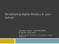 Developing digital literacy in your school