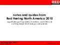 Dl yohn notes & quotes from red herring north america 06