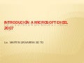 IntroducióN A Microsoft Excel 2007