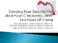 Showing How Security Has (And Hasn&rsquo;t) Improved, After Ten Years Of Trying