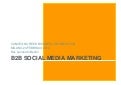 B2b Social Media marketing
