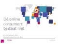 Digital Marketing Live:  DE online consument bestaat niet