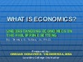 What Is Economics?