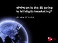 WFA webinar: is the EU going to kill digital marketing?