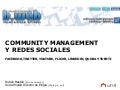 El Community manager y las redes sociales
