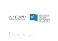 Docentes y contenidos 2ª edición Postgrado Gestión Empresarial de la Música Universitat de Valencia.