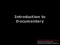 Basic Documentary Genres Outline