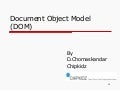 Document Object Model
