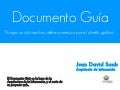 Documento Guía; Porque un sitio web no debe comenzar por el diseño gráfico
