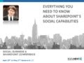 Everything You Need To Know About SharePoint's Social Capabilities - Document Strategy Forum