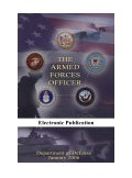 Dod Us Forces Armed Forces Officer Handbook