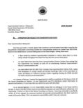 Rep. Oshiro&rsquo;s letter to Supt. Matayoshi