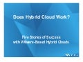 Does Hybrid Cloud Work? 5 Success Stories with VMware Hybrid Clouds