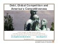 Debt, Global Competition and America&rsquo;s Future, UT Texas Enterprise Speaker: MBA Professor John Doggett, Sept. 8, 2011