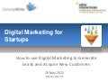 DohertyWhite Digital Marketing For Startups May 2012