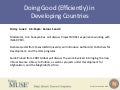 AAUP 2011: Doing Good in Developing Countries (A. Snoeyenbos)