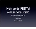 Doing REST Right