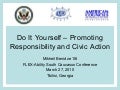 Do It Yourself - Promoting Responsibility and Civic Action