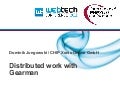 Distributed work with Gearman