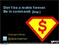 Don&rsquo;t be a GUI rookie forever - Be in command! (line)