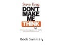 Don&rsquo;t Make Me Think - Usability book review