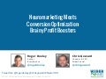 Neuromarketing Meets Conversion Optimization. Brainy Profit Boosters