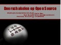 Doorschakelen op Open Source
