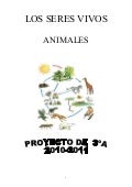 Dossier "Los animales"