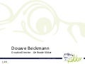 Douwe Beckmann, Creative Director, De Roode Kikker