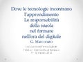 Dove le tecnologie incontrano l’apprendimento marconato