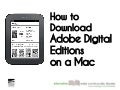 How to Download Adobe Digital Editions on a Mac