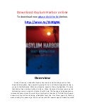 Download asylum harbor online