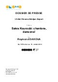 Exposition de photos de Raymond Dakoua à l'hôtel  Onomo Abidjan Airport- Dossier de Presse 