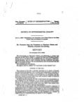Congressional White Paper on a National Policy for the Environment 