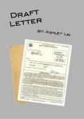 Draft letter book