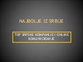 Najbolje iz Srbije - Top srpske kompanije i online komuniciranje