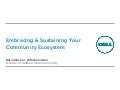 Embracing & Sustaining Your Community Ecosystem