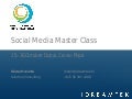 Dreamtek DUC Consulting Social Media Master Class