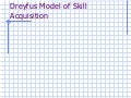 Dreyfus Model Of Skills Acquisition