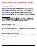 Dried agricultural-directories-europe