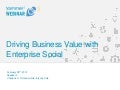 Driving Business Value with Enterprise Social
