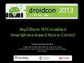 Droidcon2013 key2 share_dmitrienko_fraunhofer