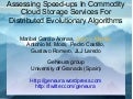 Using dropbox for distributed evolutionary computation