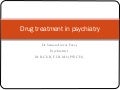 Psychiatry 5th year, 6th lecture (Dr. Saman Anwar)