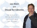 Drupal for Libraries
